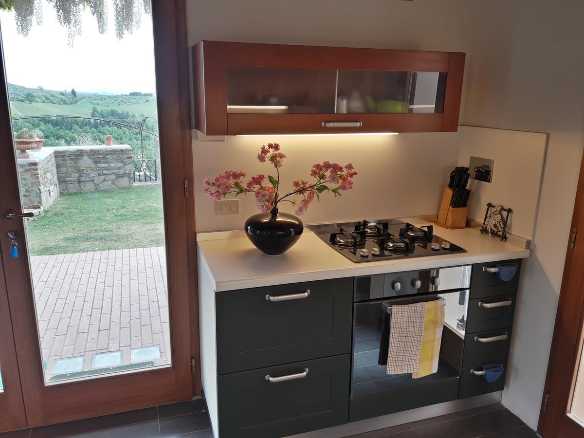 Apartament La Rocca Di Montalbino Montespertoli Zewnętrze zdjęcie